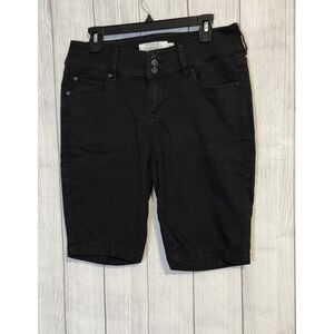 Torrid Shorts Womens 22 Black Denim Stretch Jegging Stretch